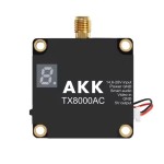 Original AKK 8W VTX 4.9G-5.8G Video Support Smart Audio High Quality Long Range Transmission FPV Video Transmitter